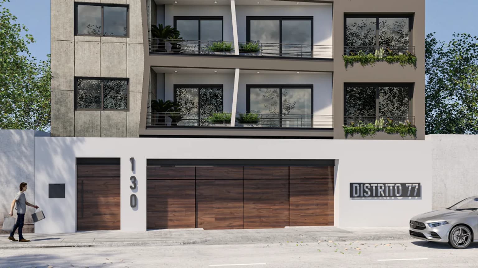 Distrito 77 — proyecto residencial en Aguascalientes